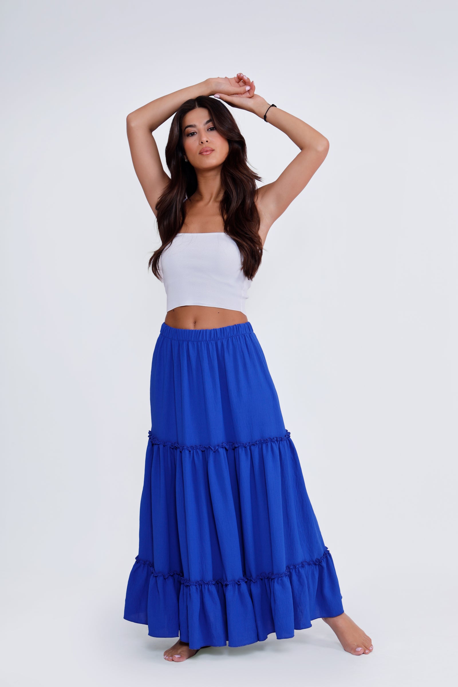 Joy Maxi Skirt - Gypsy Blue