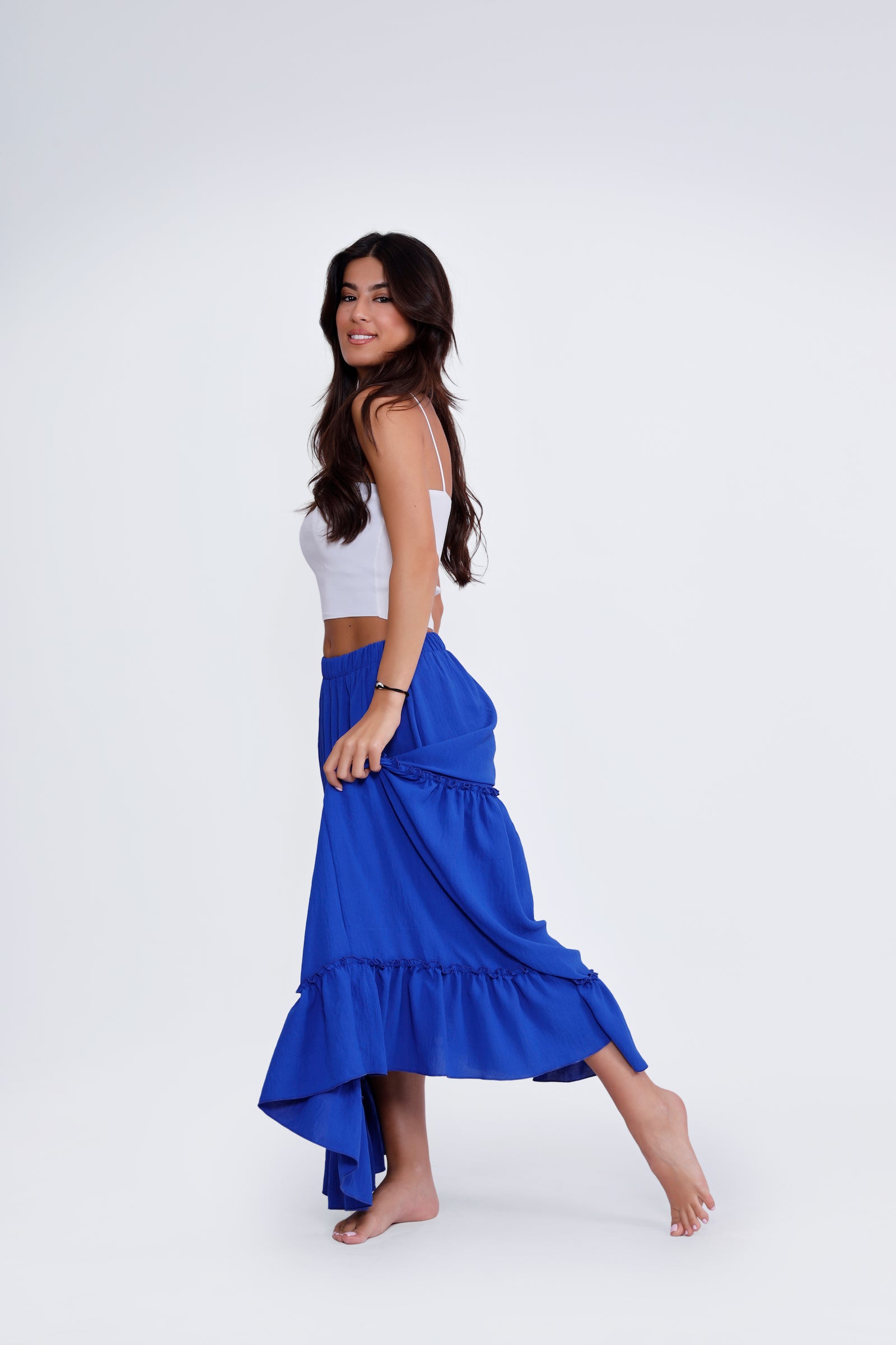 Joy Maxi Skirt - Gypsy Blue