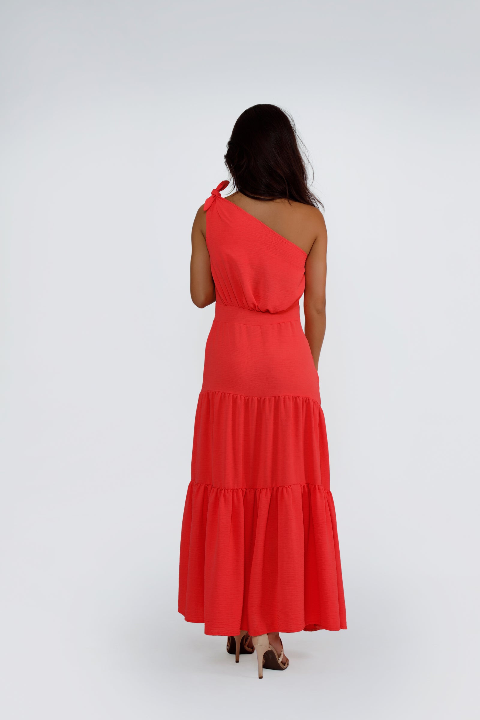 Emma Dress - Coral