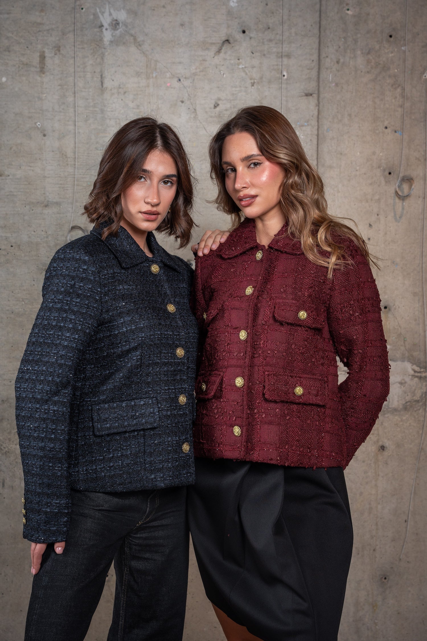 Cropped Tweed Jacket