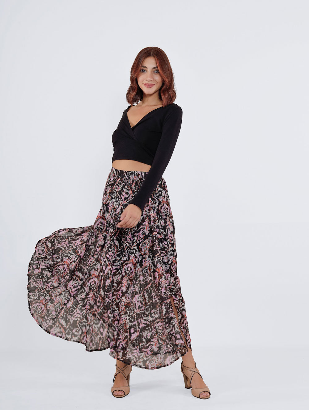 Lena Printed Skirt