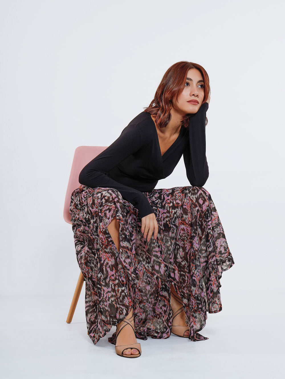 Lena Printed Skirt