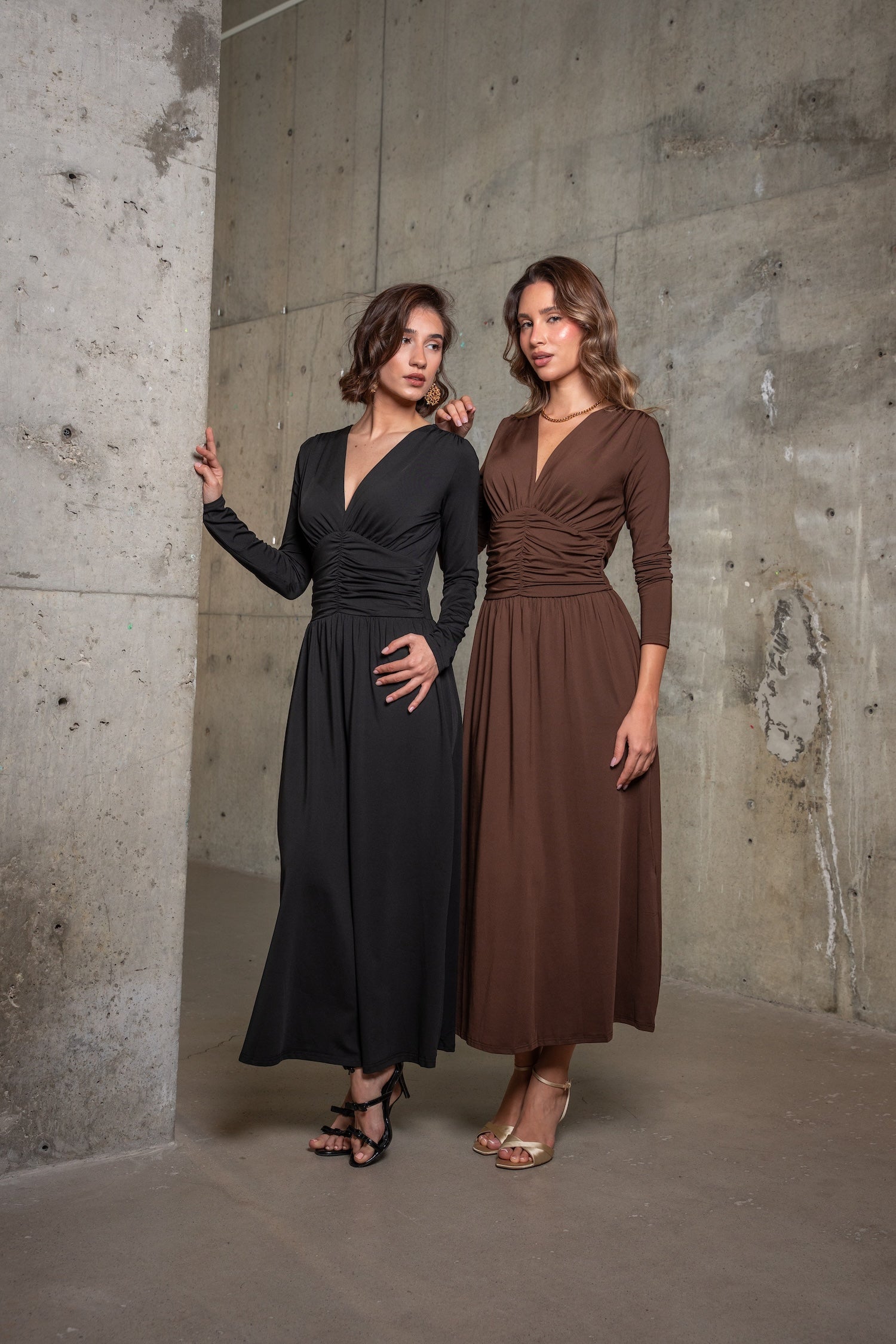 Paloma Maxi Dress-Black