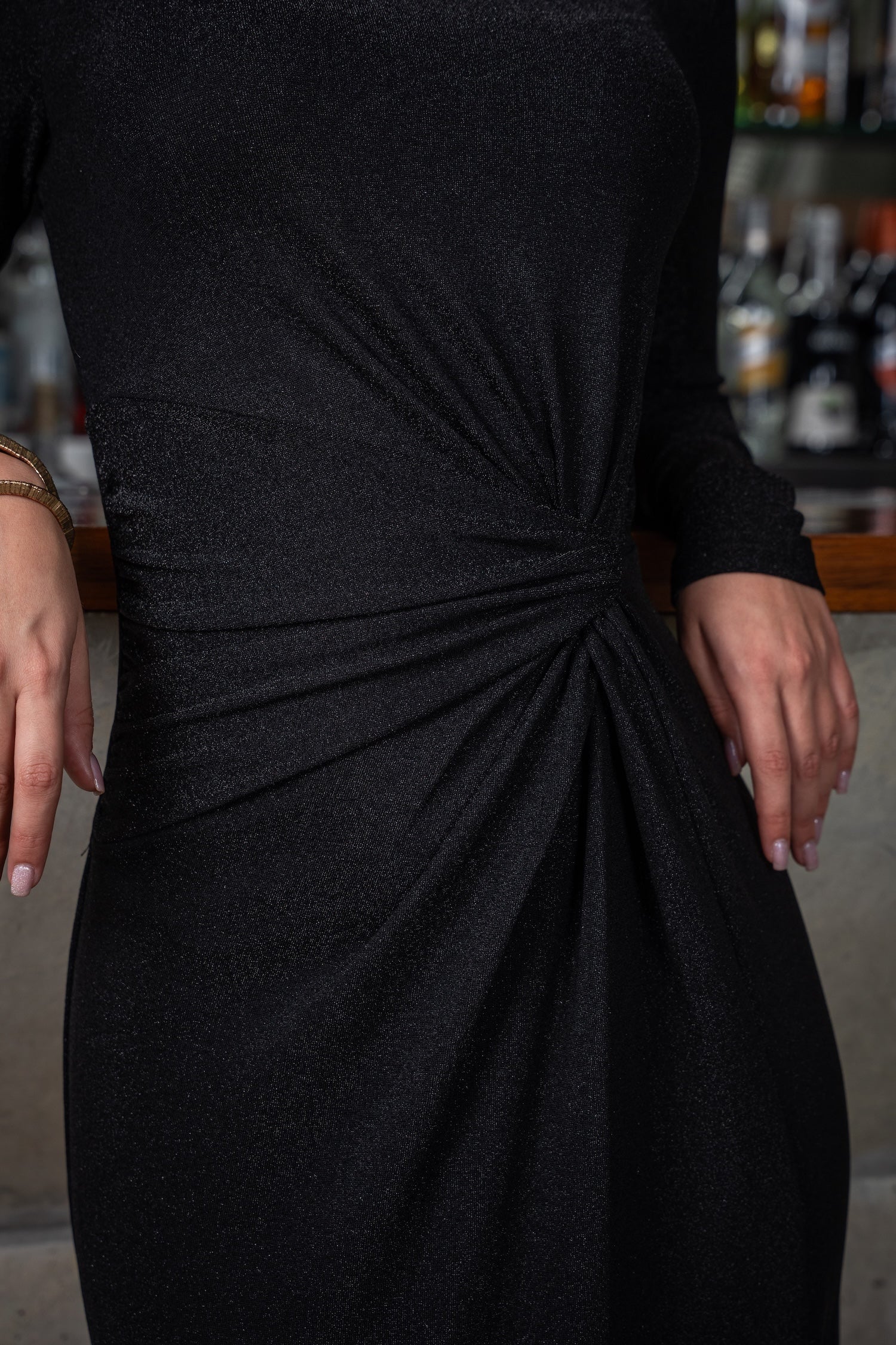 Tali Maxi Dress-Black