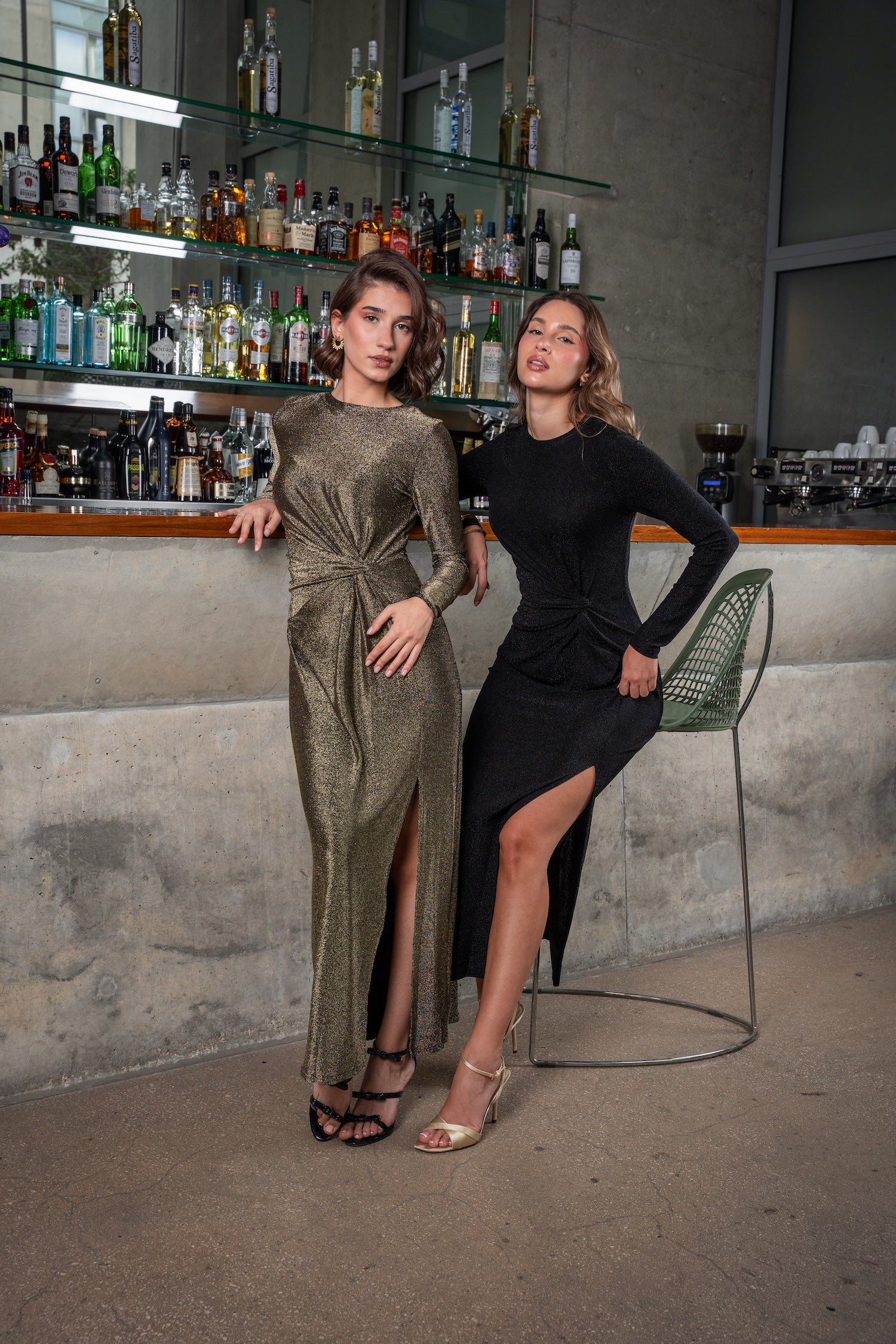 Tali Maxi Dress-Black