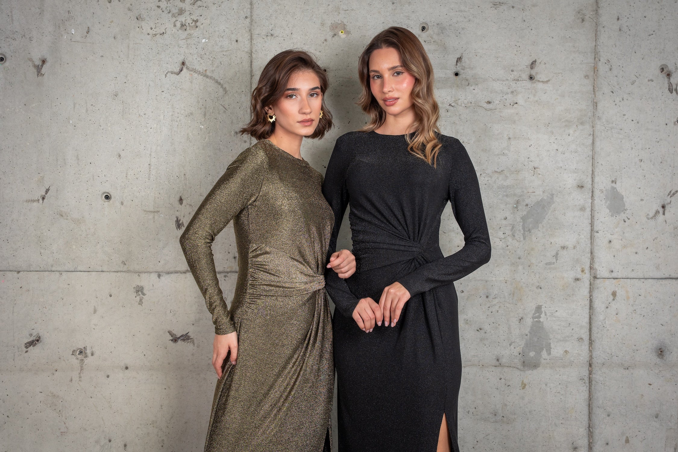 Tali Maxi Dress-Gold