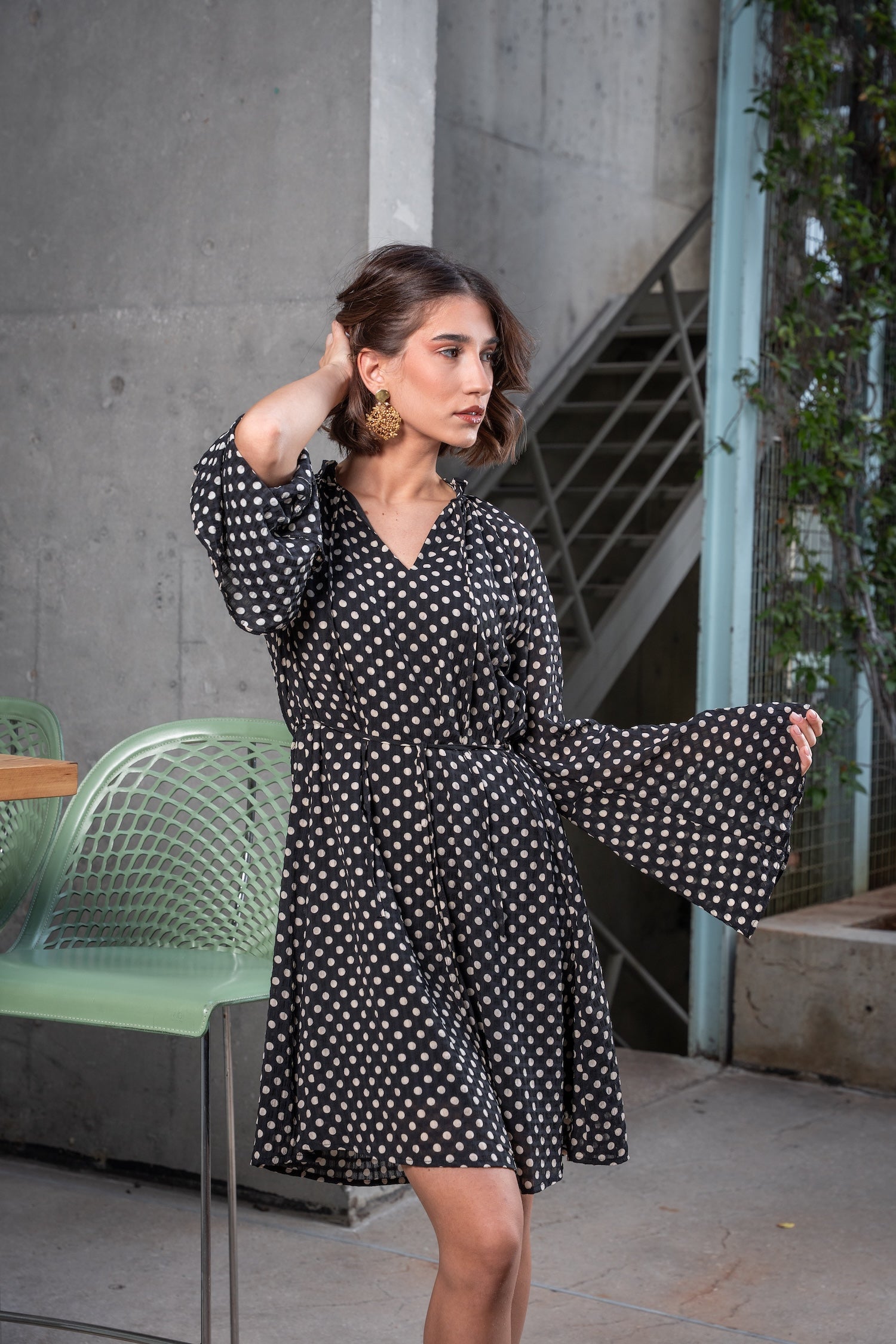 Anita Polka Dot Dress