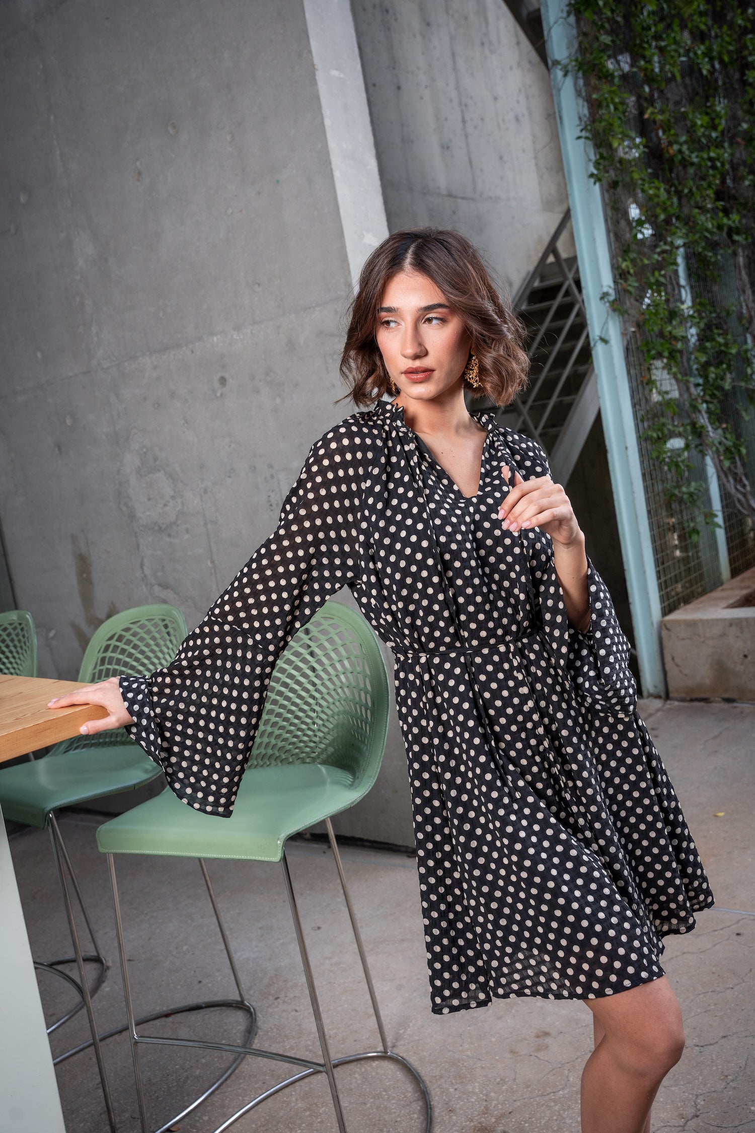 Anita Polka Dot Dress