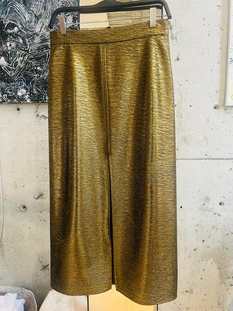 Long Gold Skirt