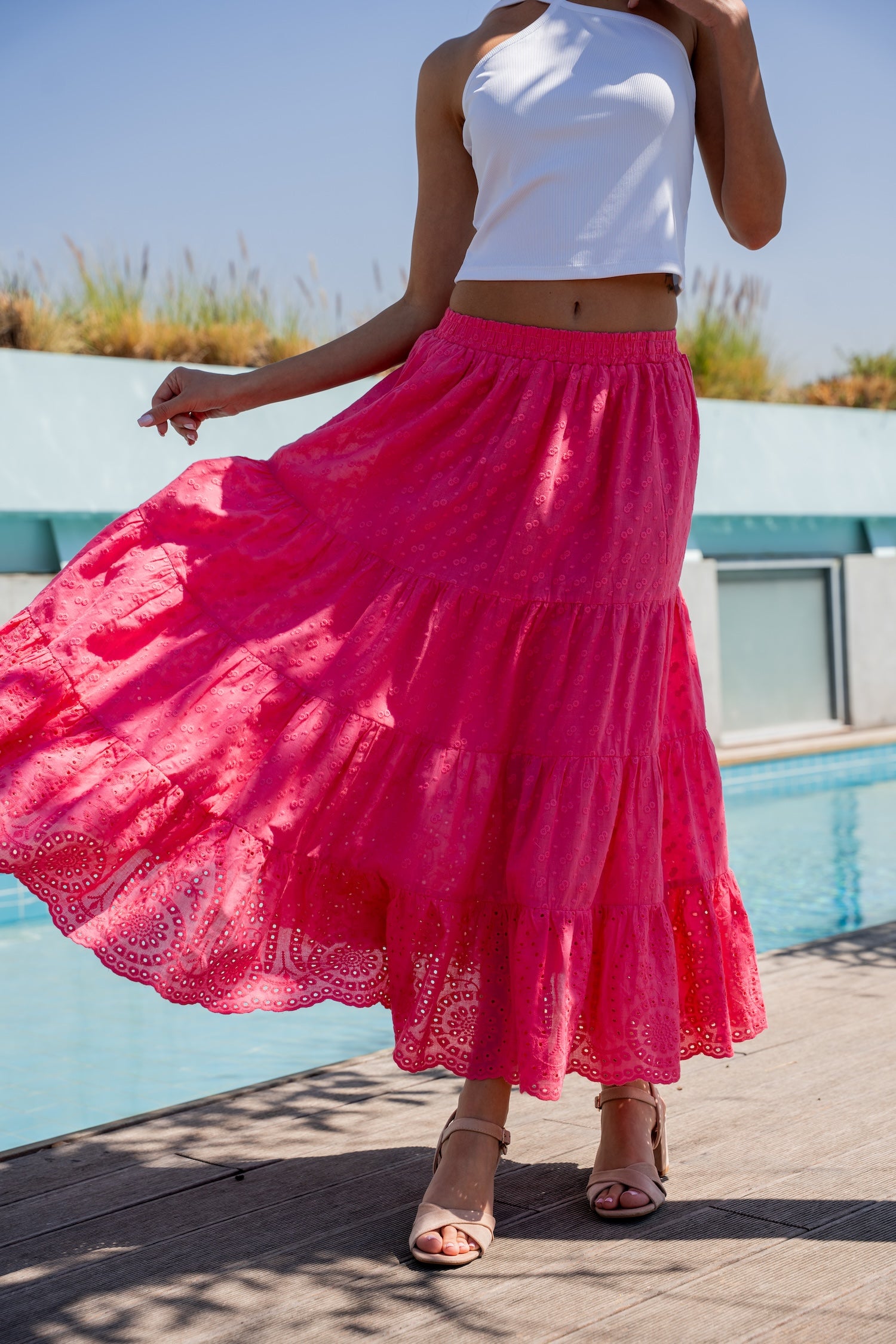 Elma Midi Skirt