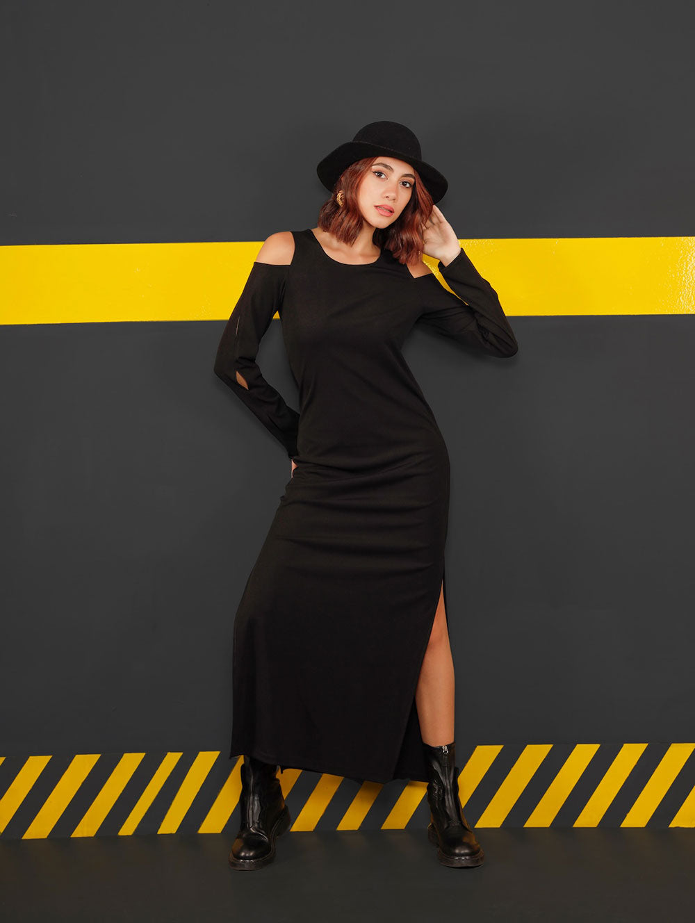 Elodie Maxi Dress - Black