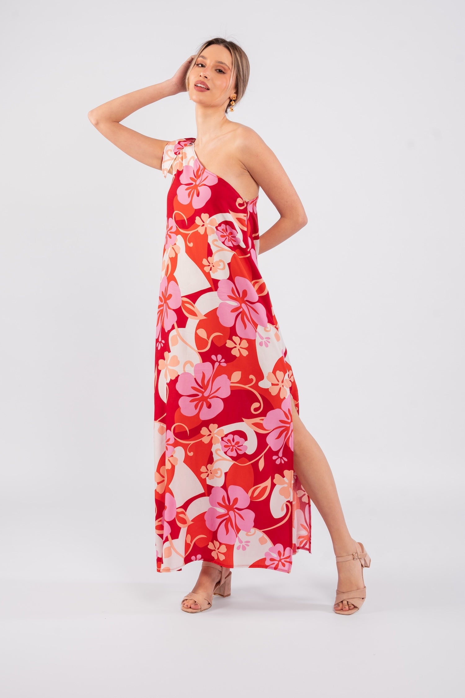 Floriah Asymmetric Dress