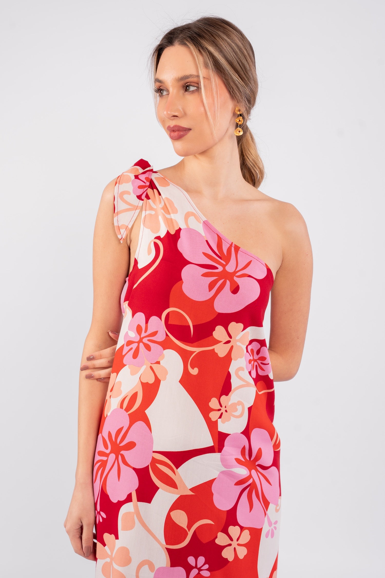 Floriah Asymmetric Dress