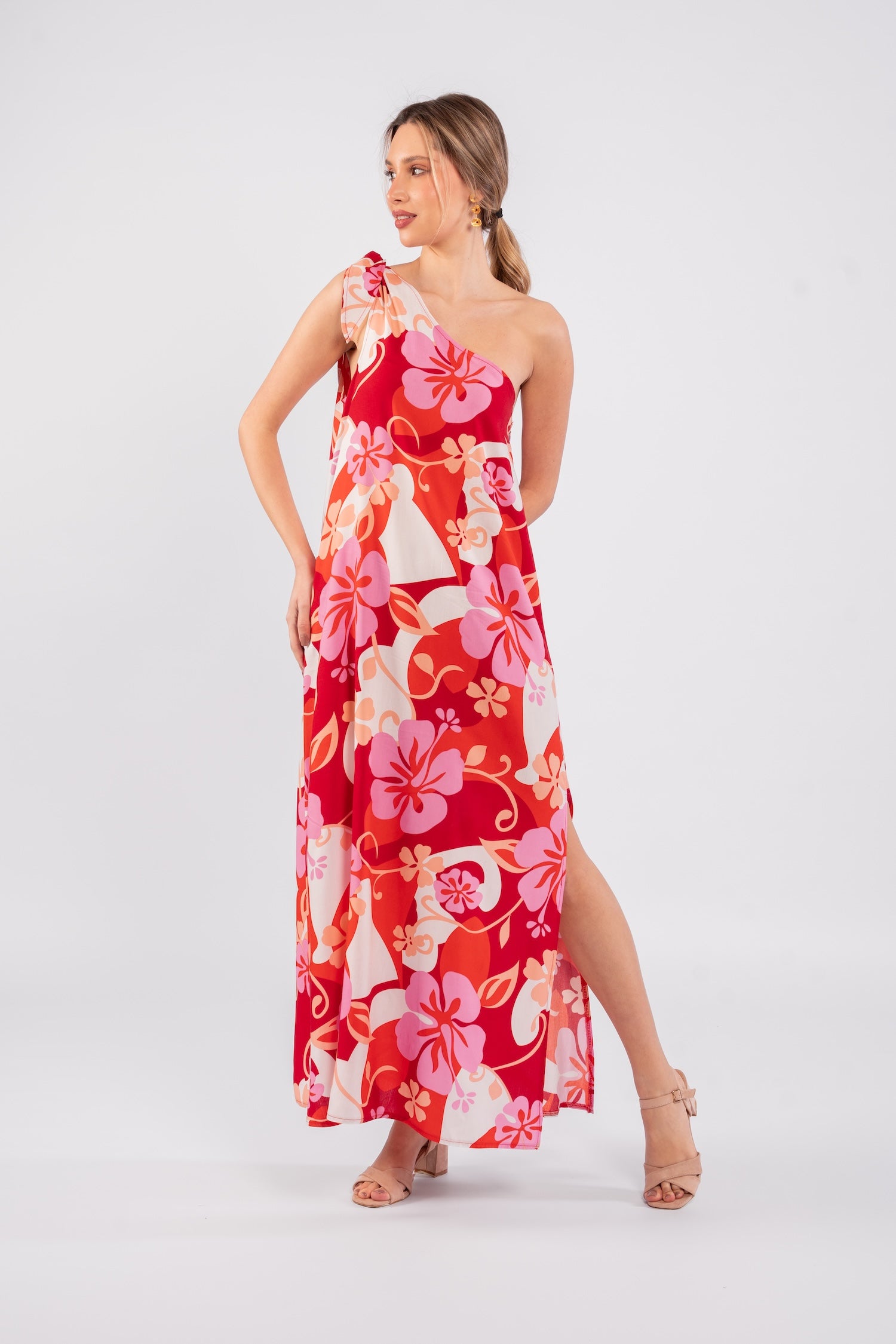 Floriah Asymmetric Dress