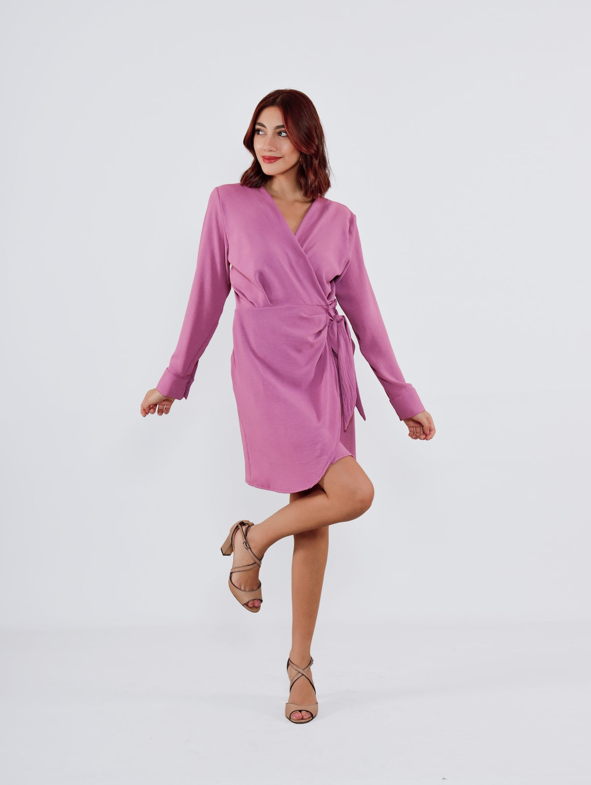 Kalin Dress - Candy Pink