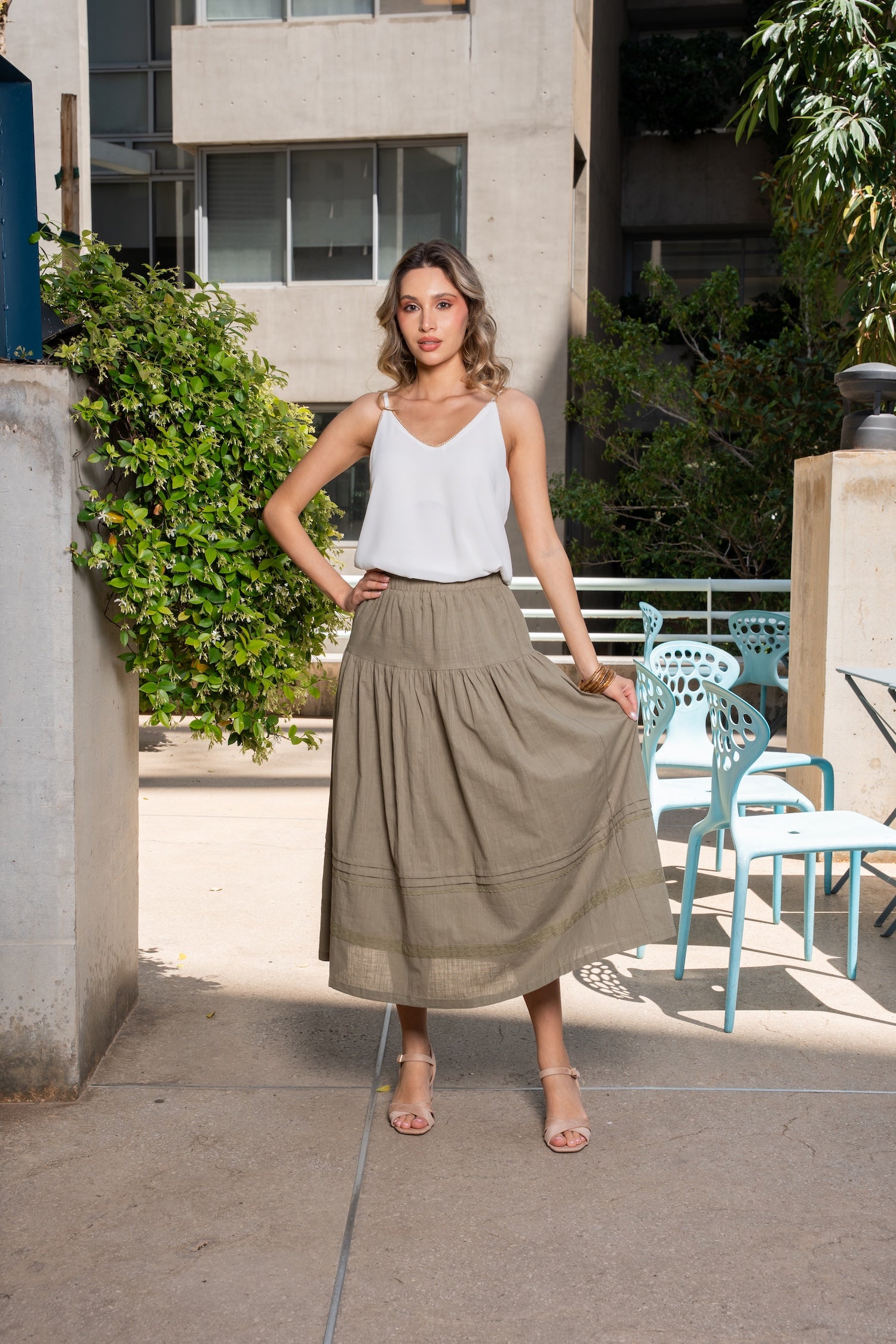 Dana Midi Skirt