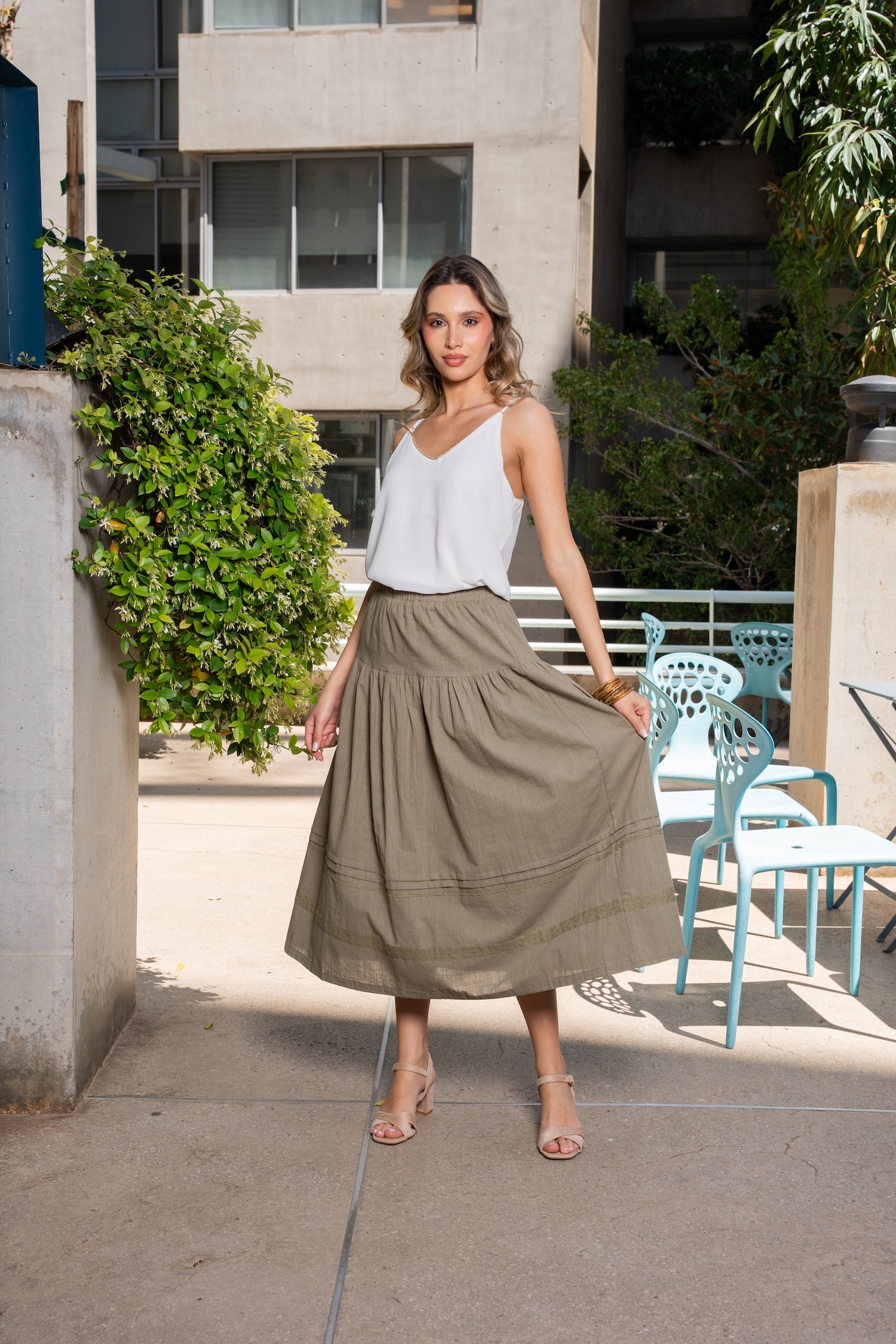 Dana Midi Skirt