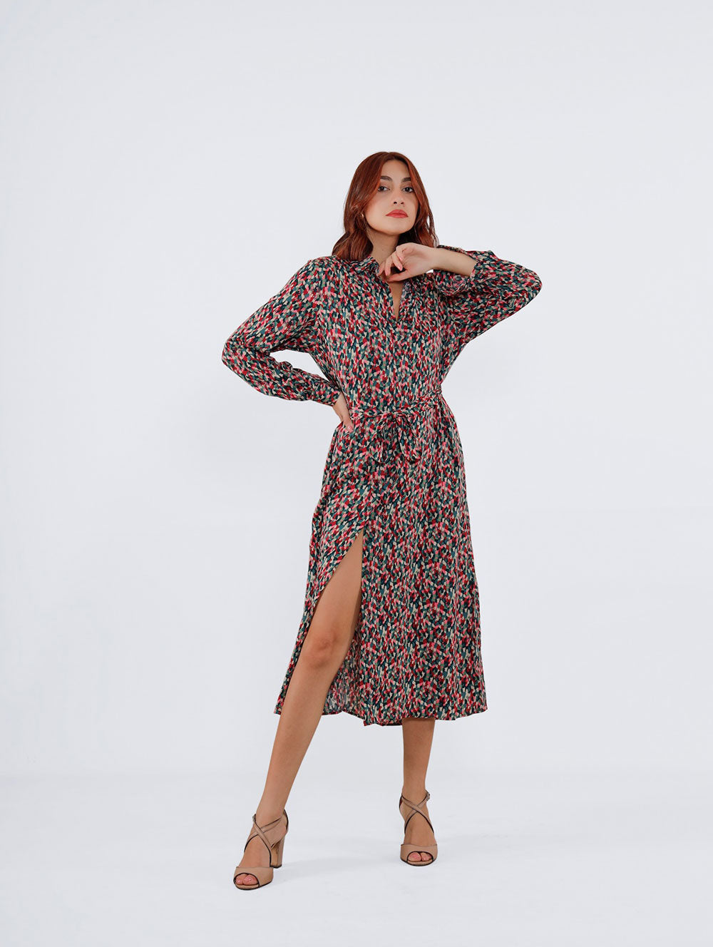 Myla Shirt Printed Dress