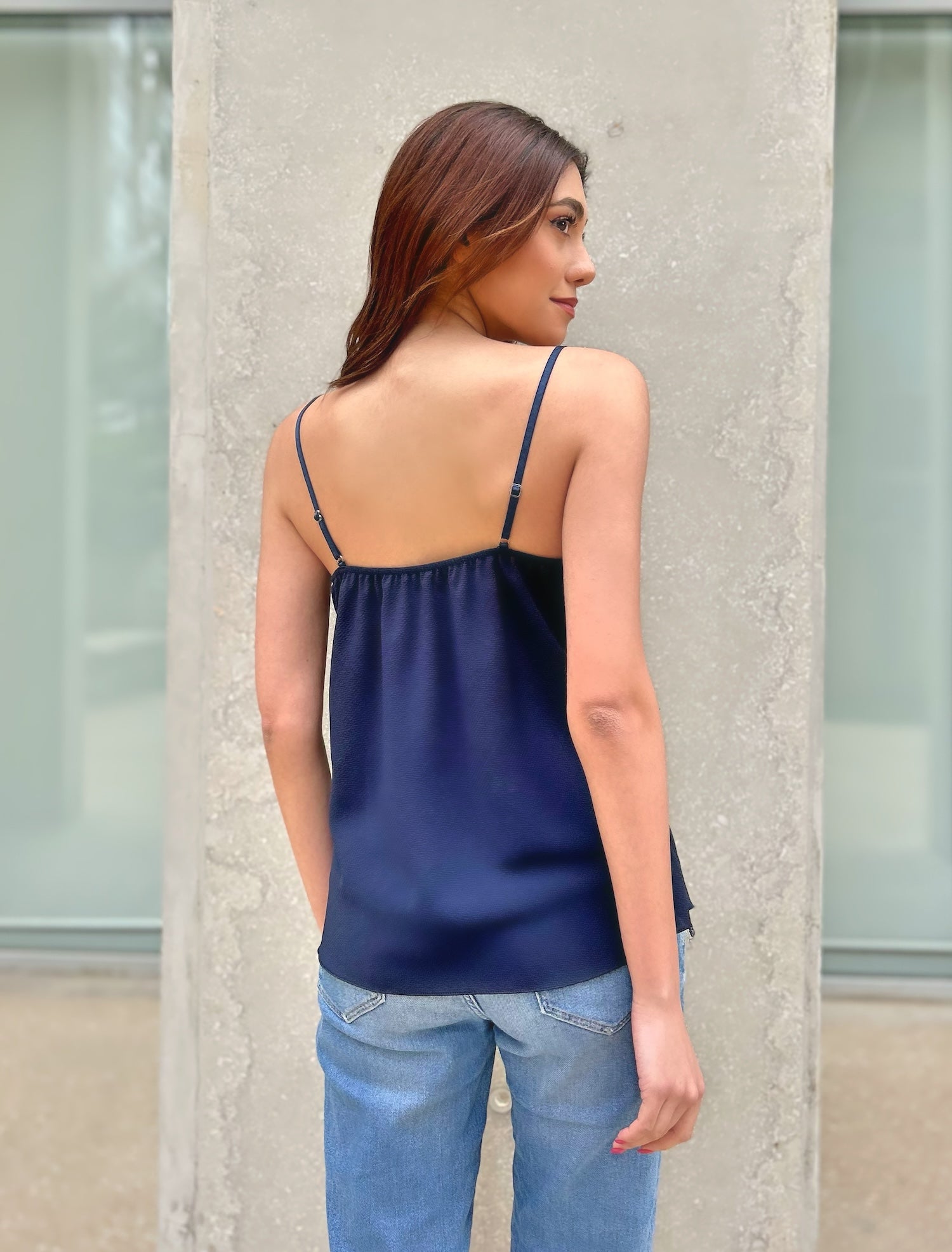 Camisole Top - Navy Blue