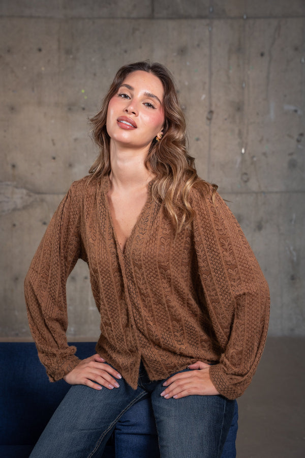 Crochet Knit Cardigan