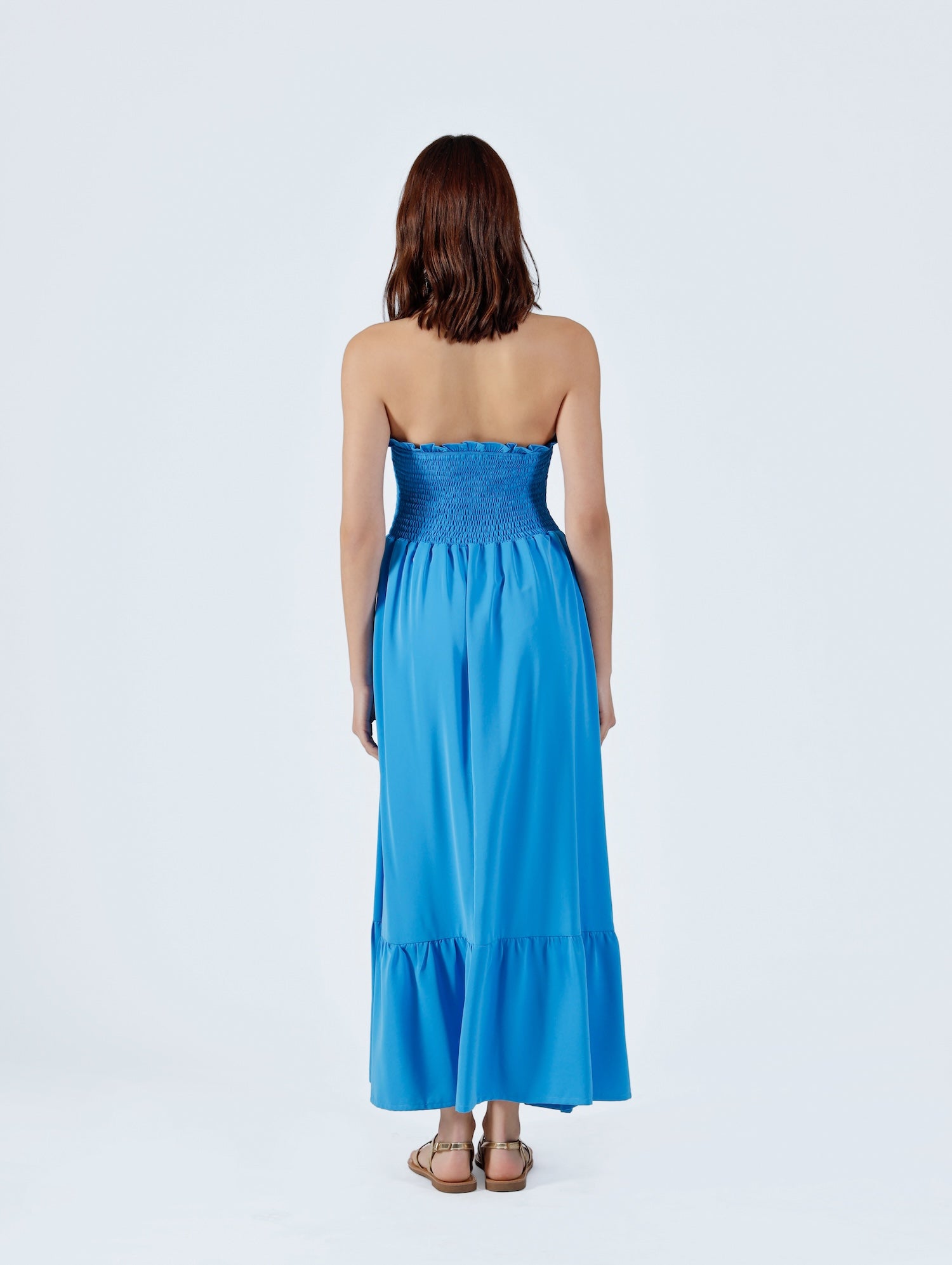 Jenny Midi Dress - Blue