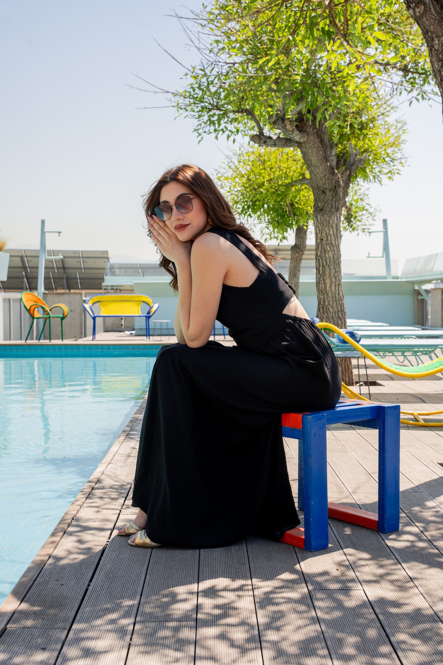 Izzi Maxi Dress - Black