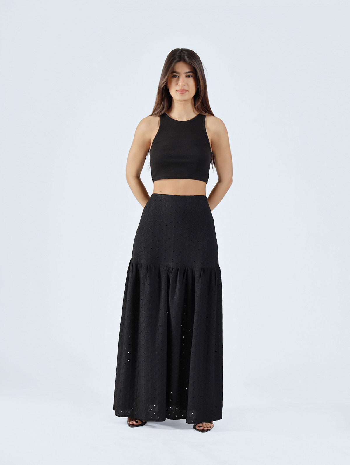 Juliet Maxi Skirt Black