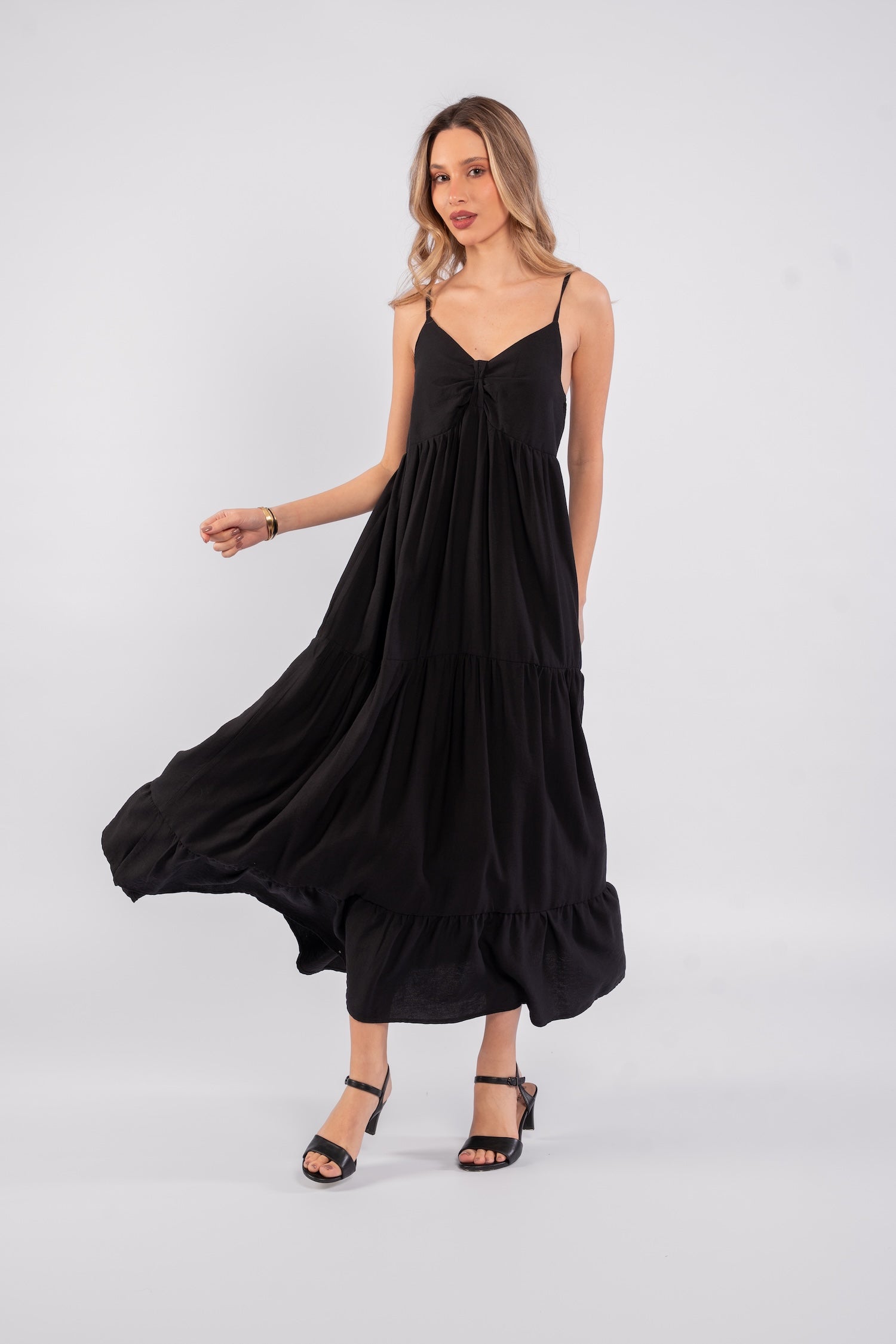 Leny Maxi Dress - Black