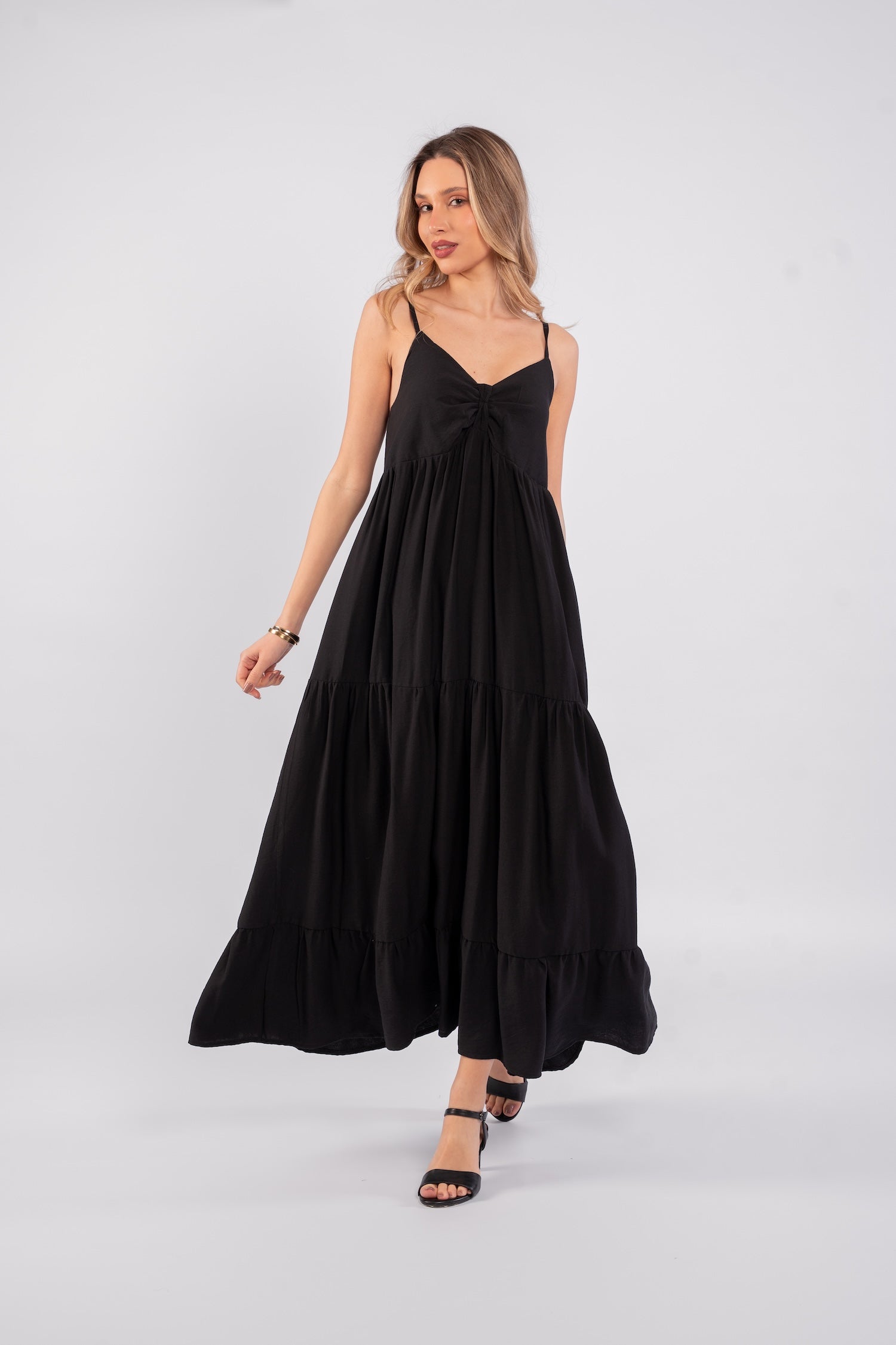 Leny Maxi Dress - Black