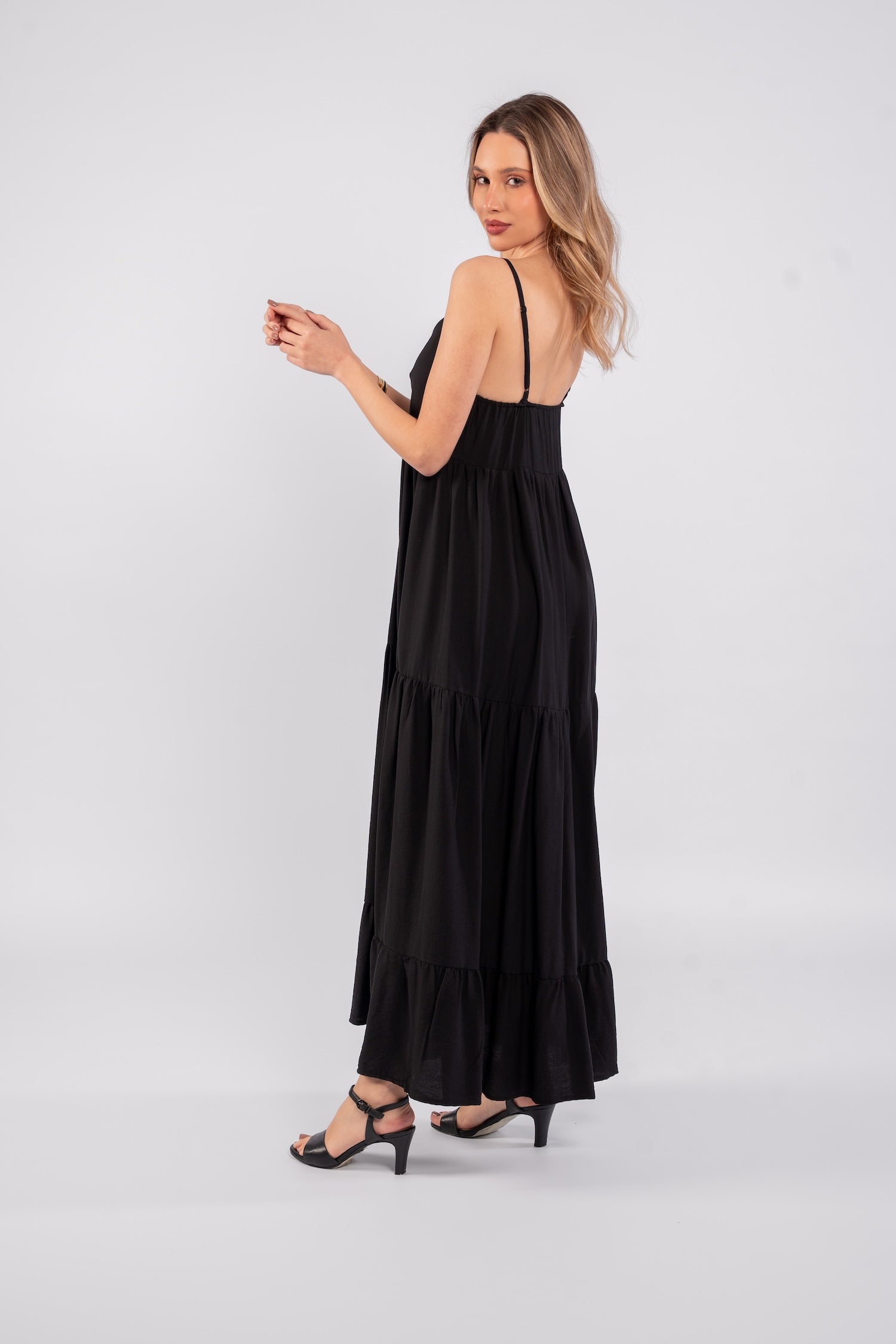 Leny Maxi Dress - Black