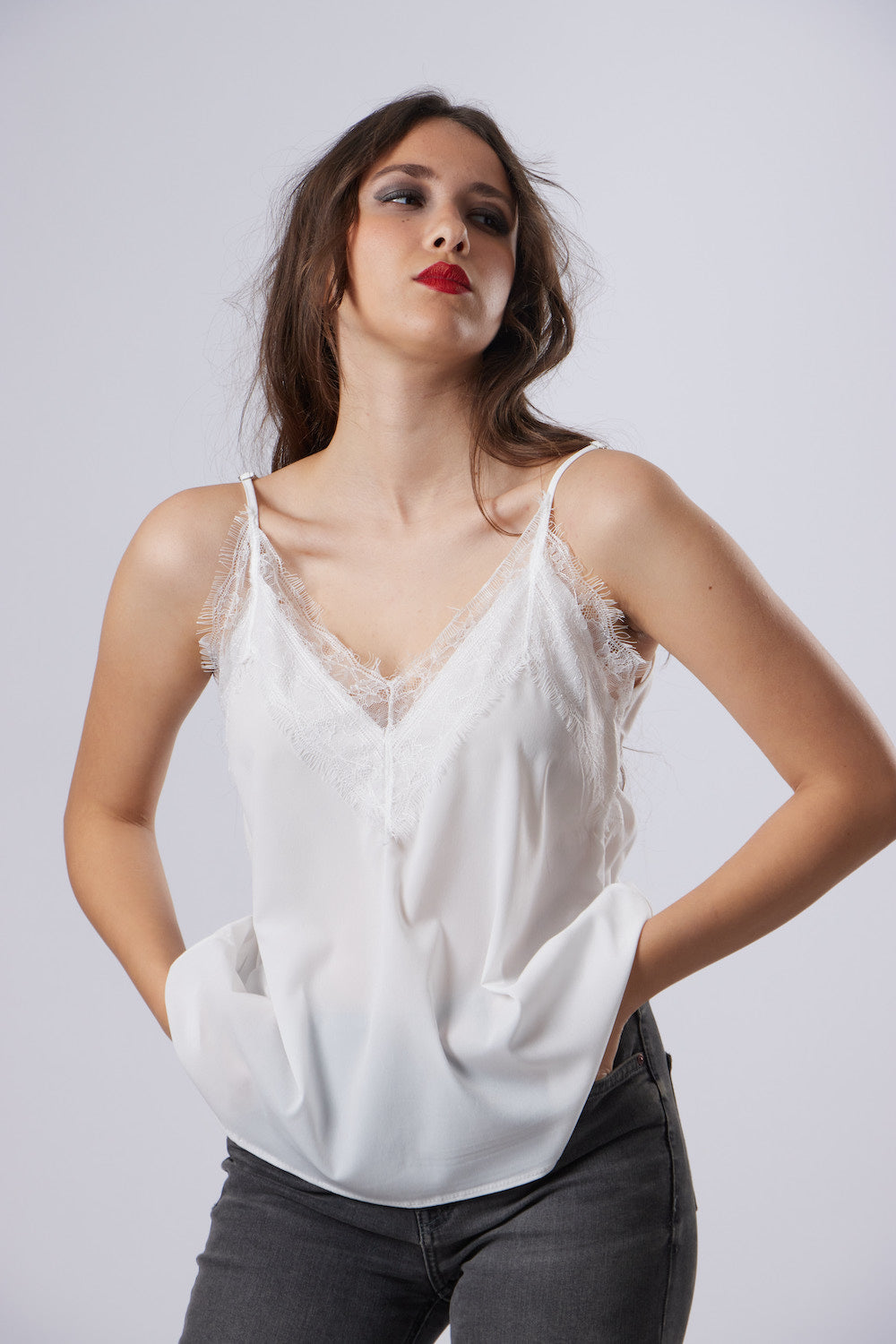 Bea Camisole - White