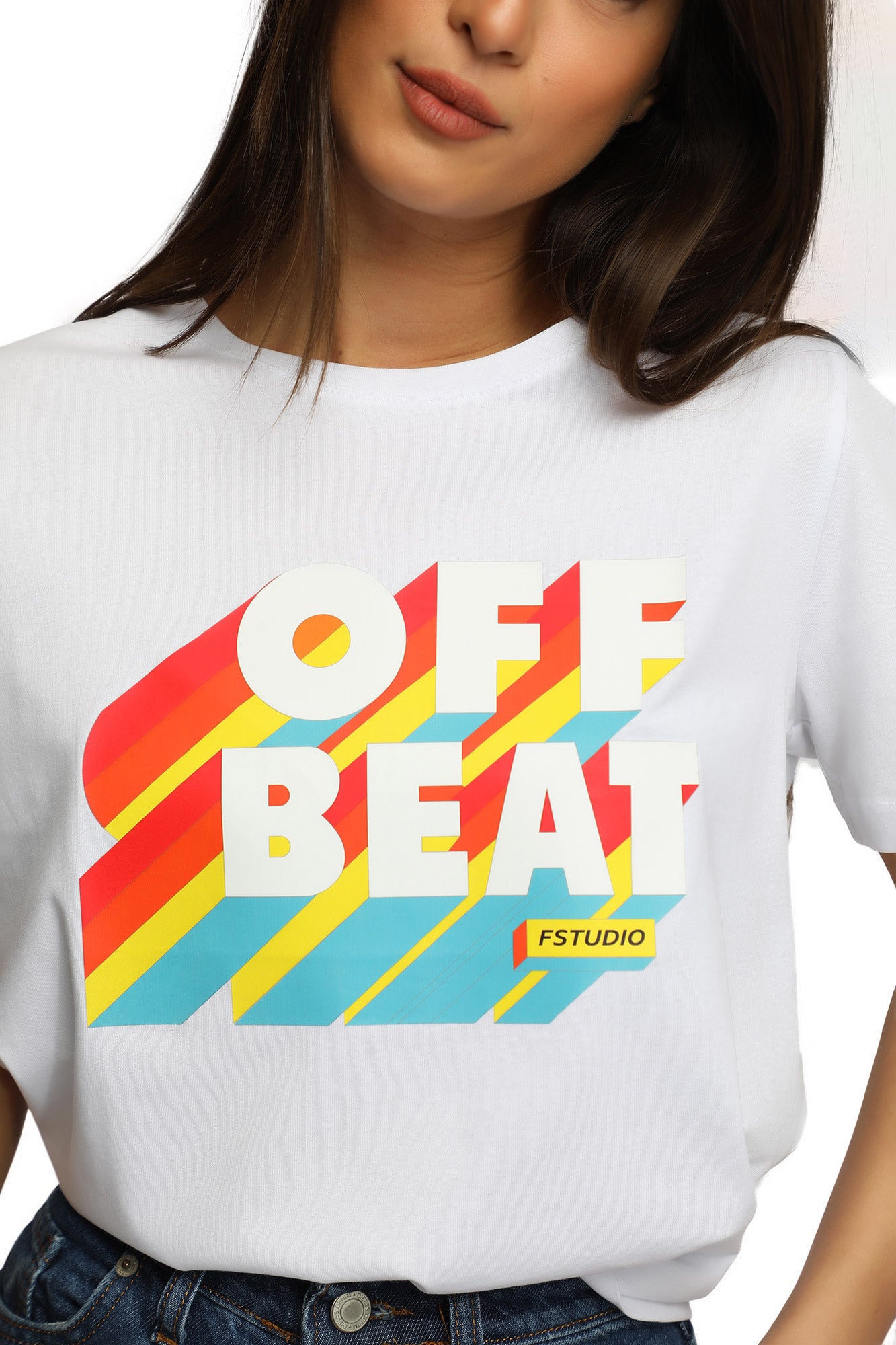 Off-Beat T-Shirt - White