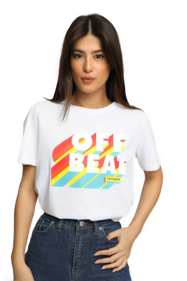 Off-Beat T-Shirt - White