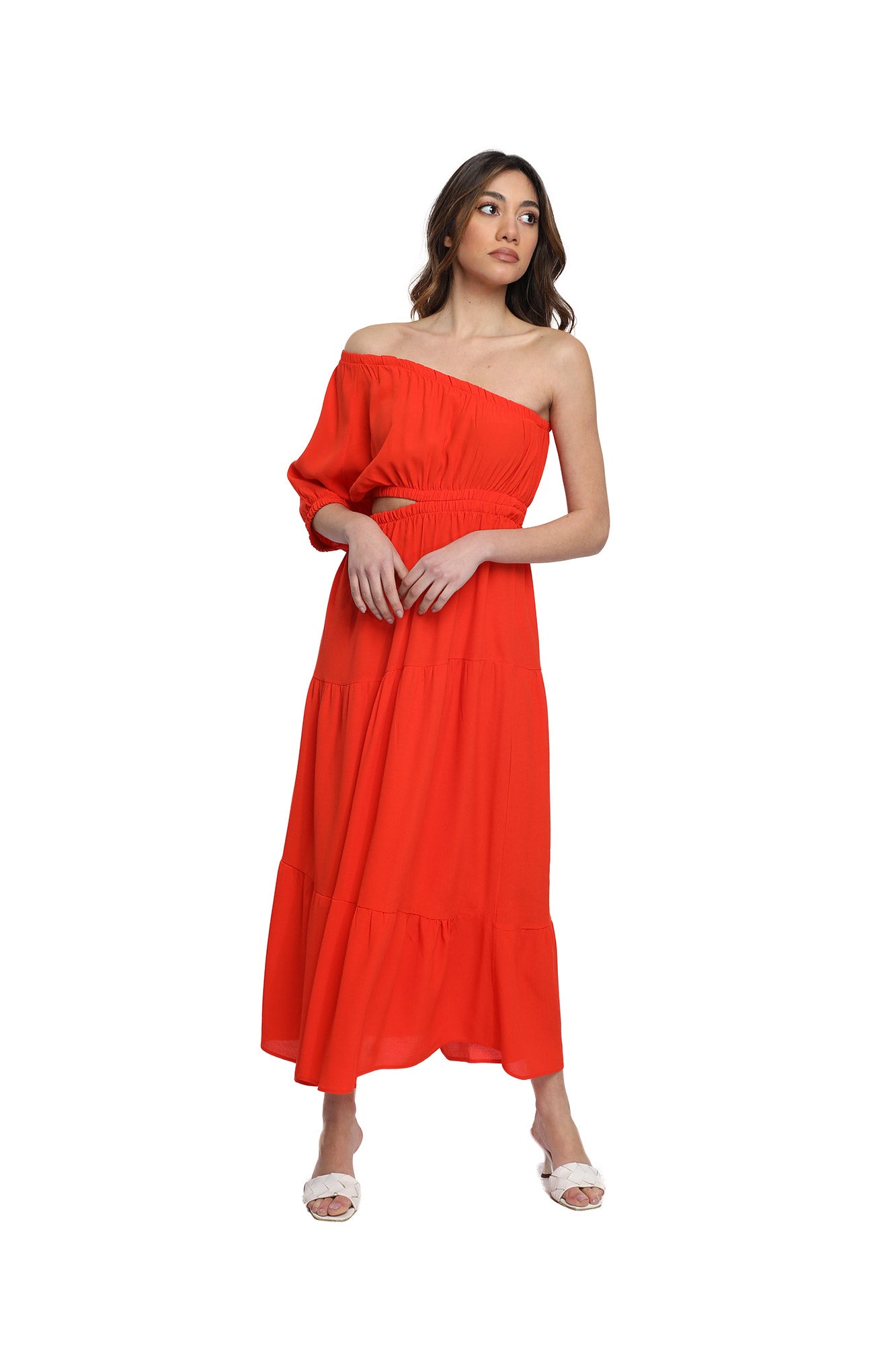 Arya Dress - Orange