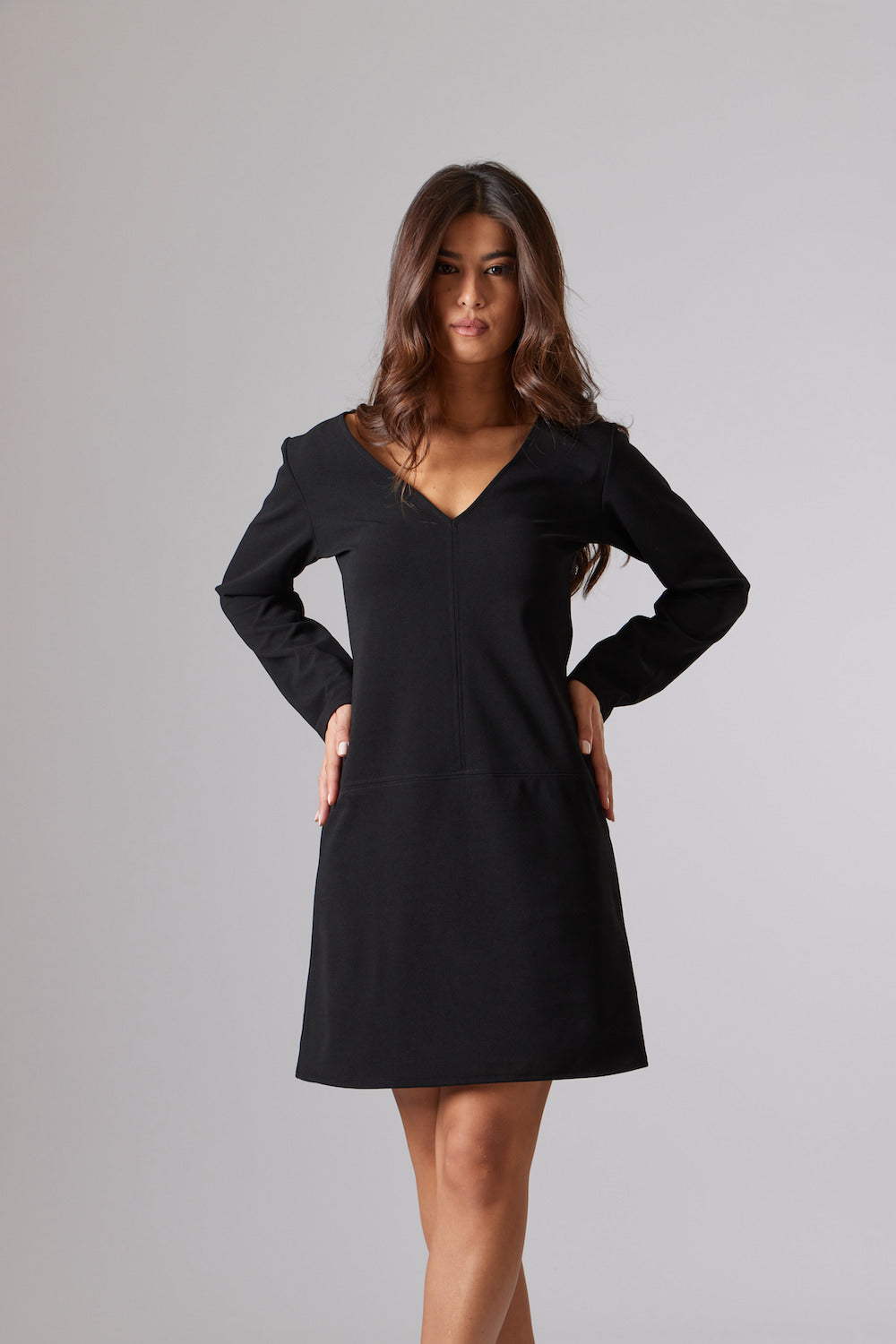 India Dress - Black