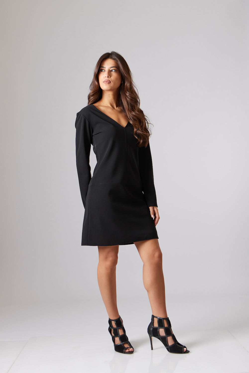 India Dress - Black
