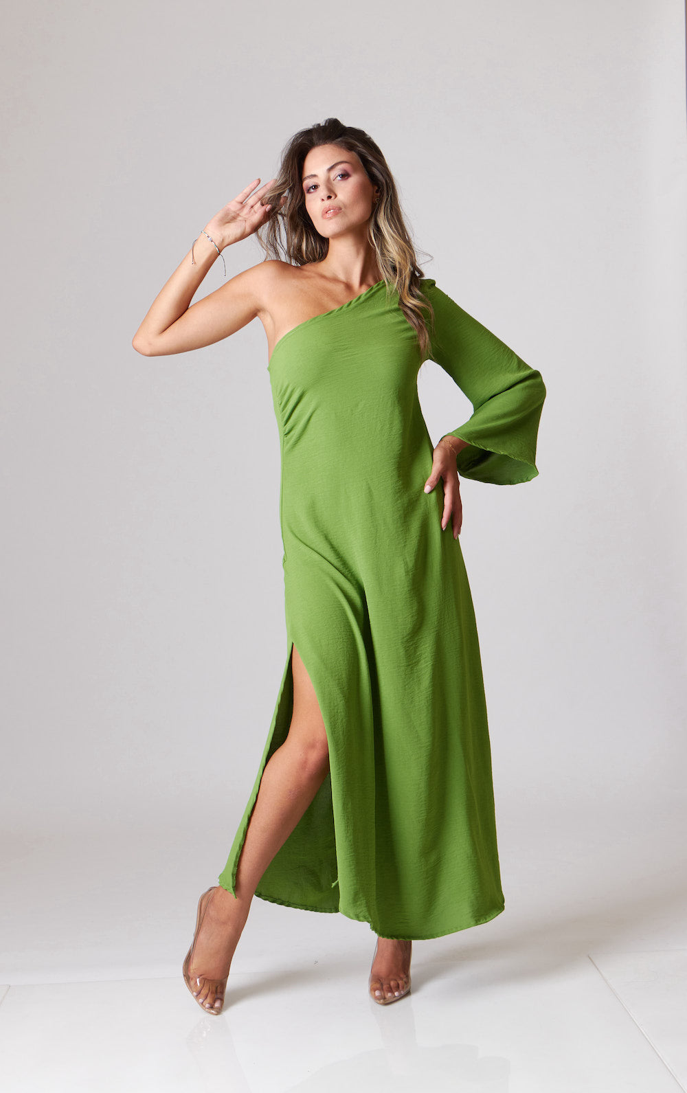 Kamea Dress - Anise Green