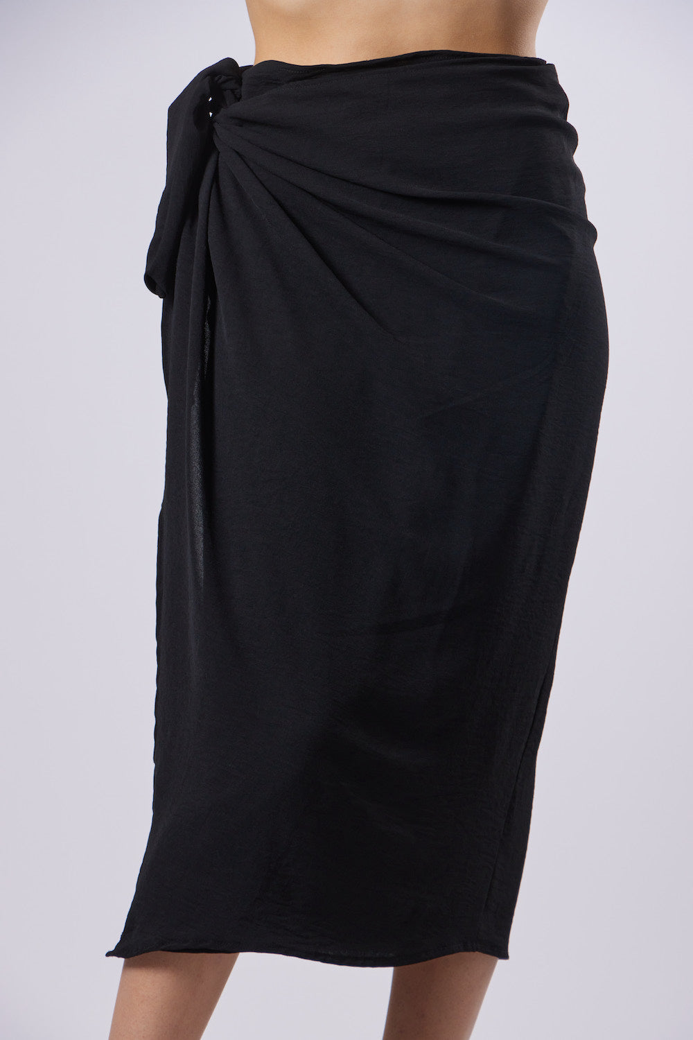 Indi Wrap Skirt - Black