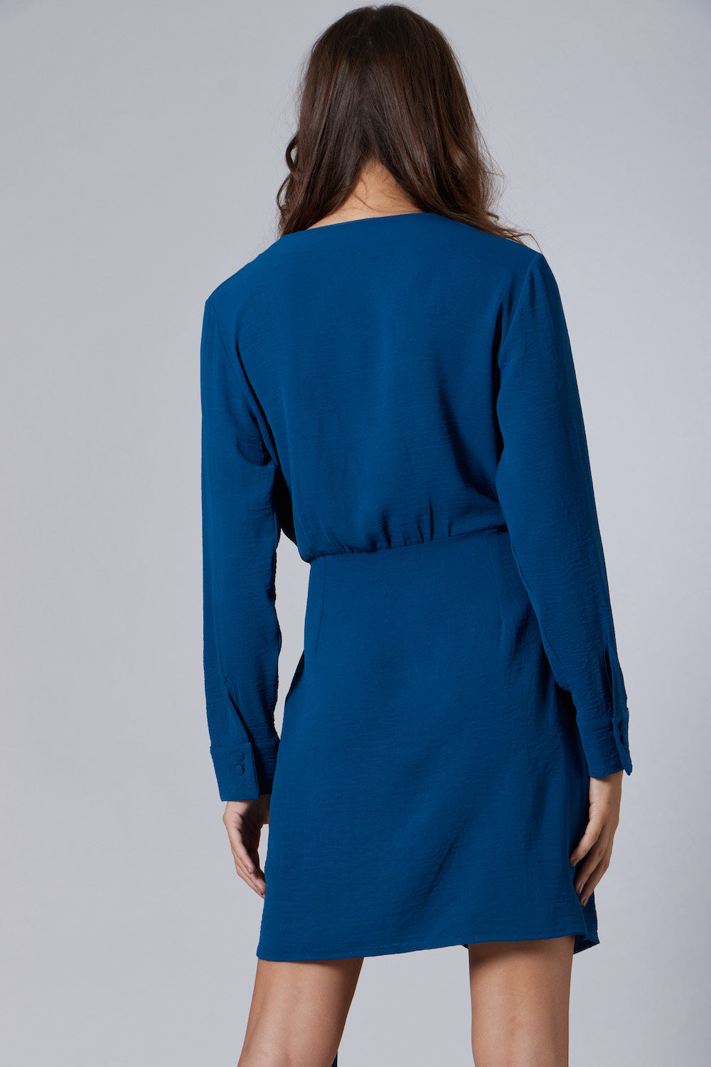 Kalin Dress - Petrol Blue