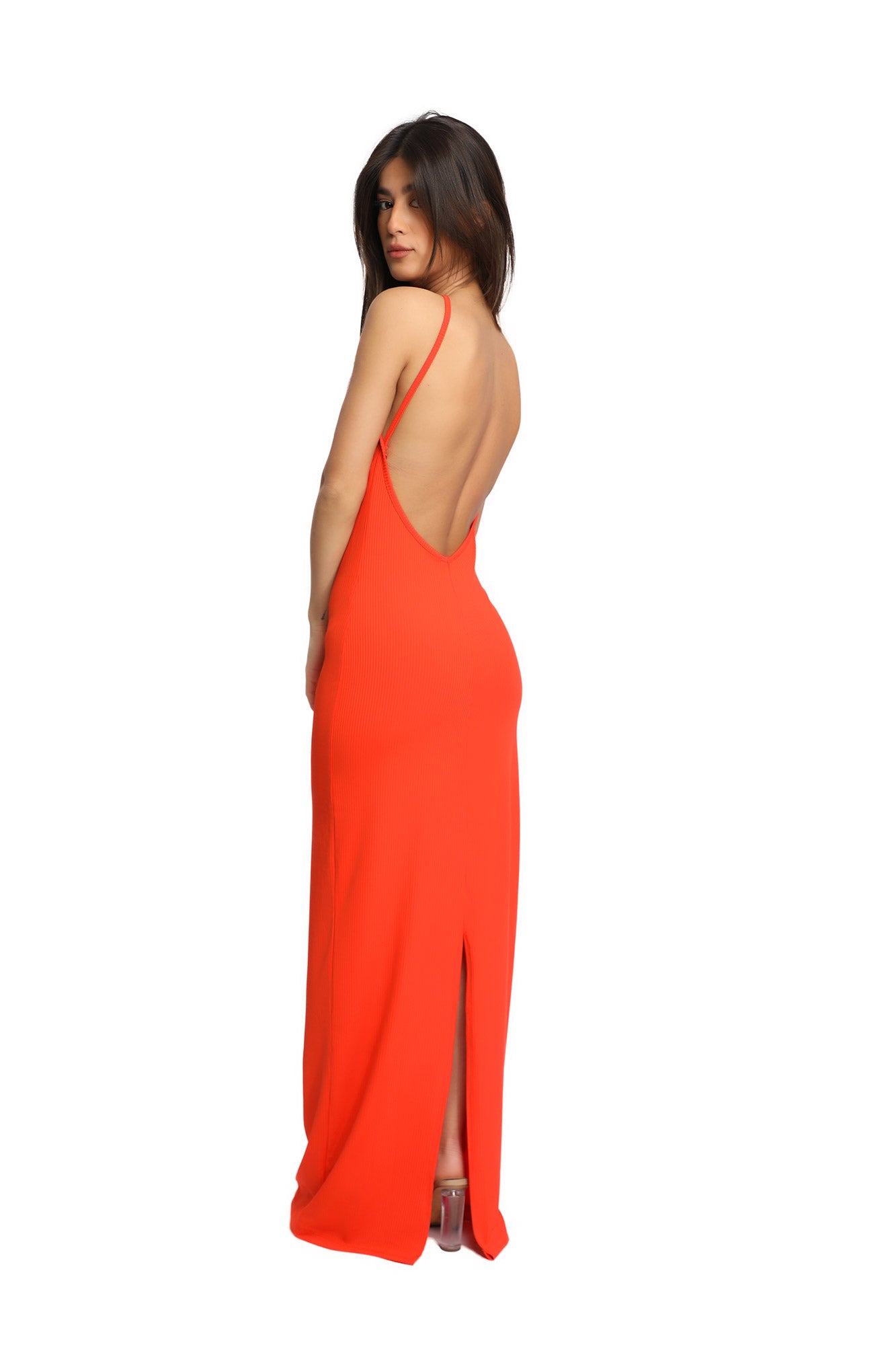 Aster Dress - Orange