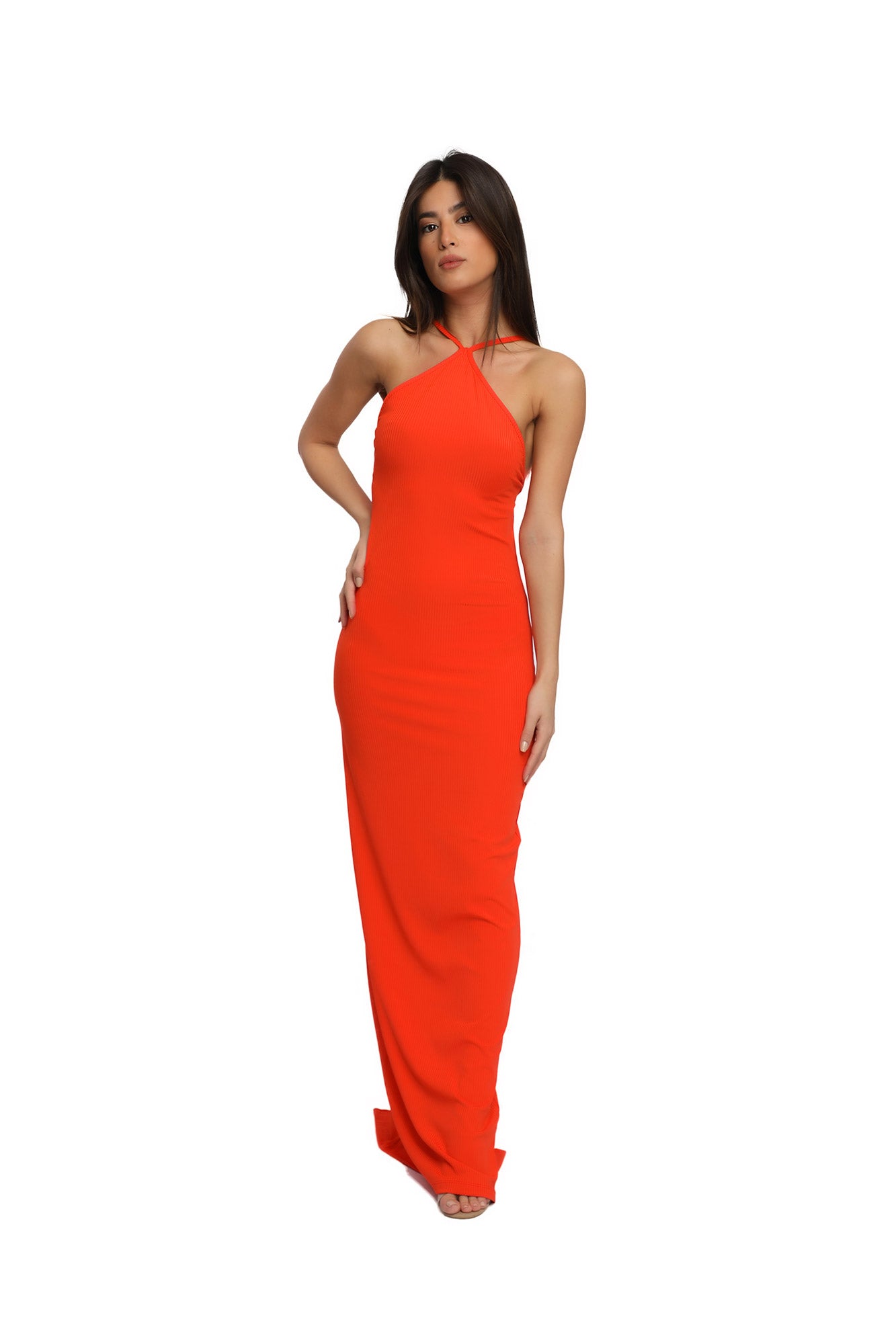 Aster Dress - Orange