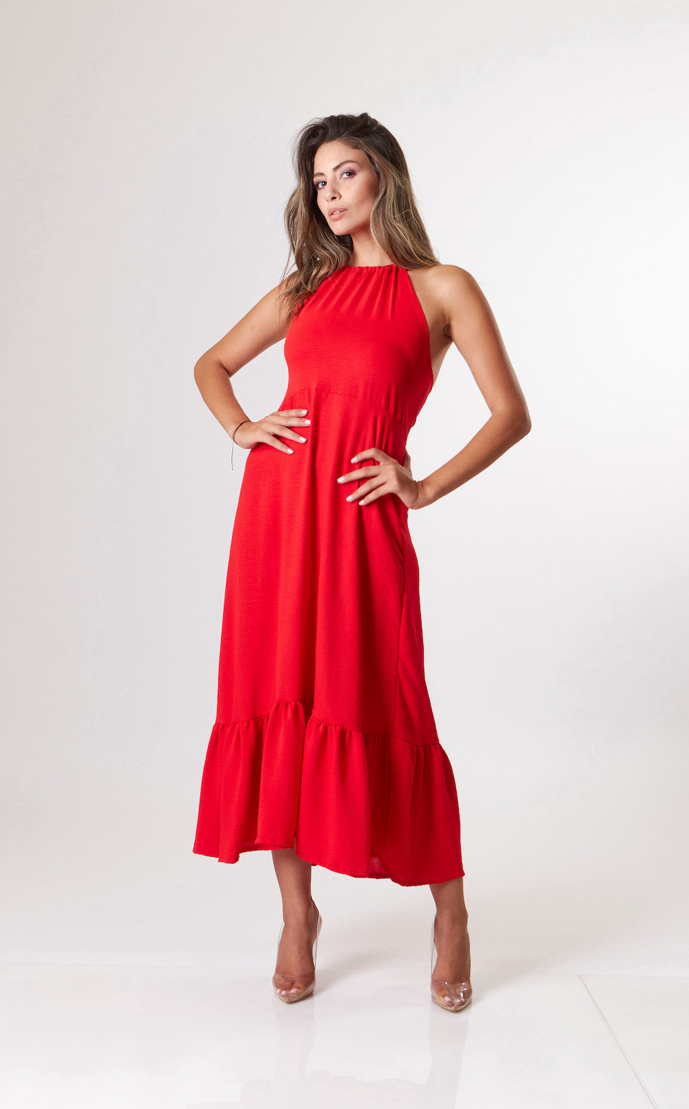 Marya Dress - Red