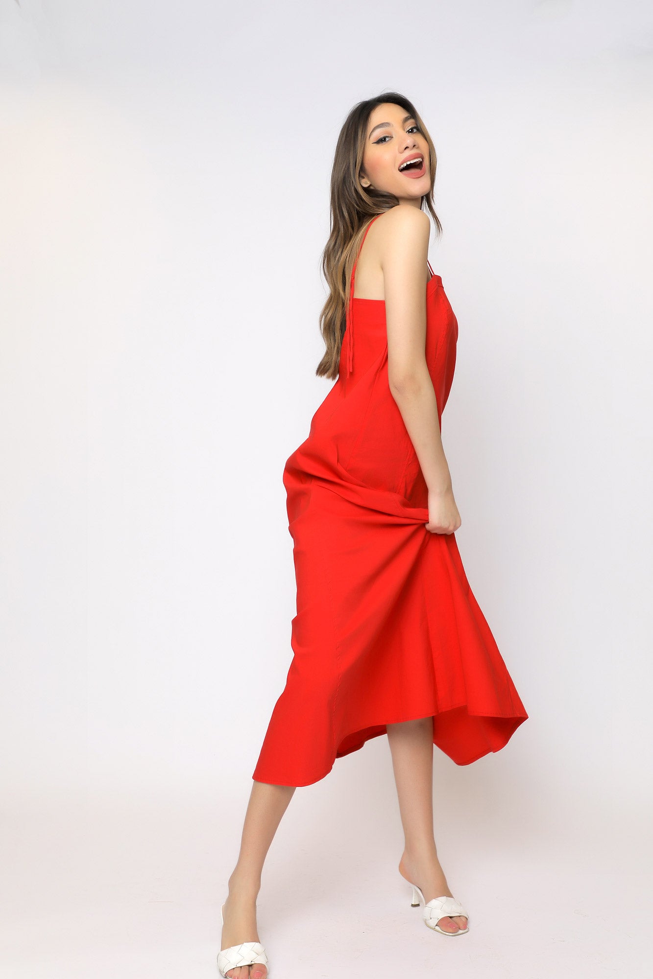 Sofia Maxi Dress - Red