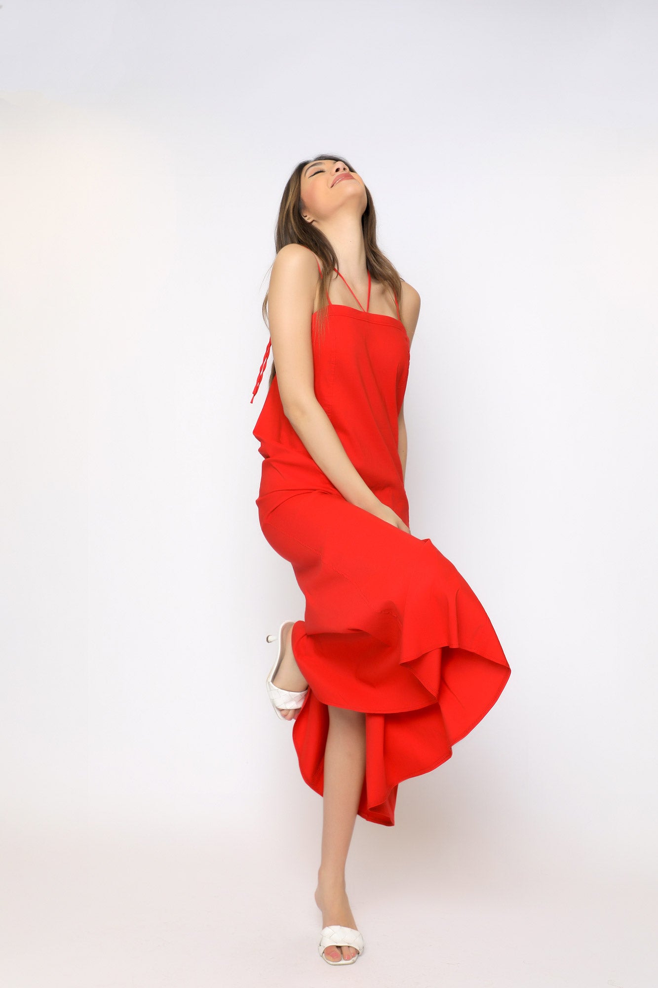 Sofia Maxi Dress - Red